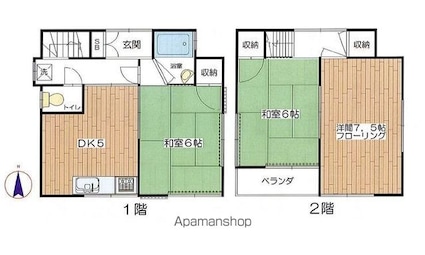 東京都杉並区阿佐谷南２丁目[3DK/51.14m2]の間取図