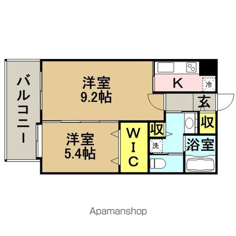 S−FORT筑紫通りの間取り写真