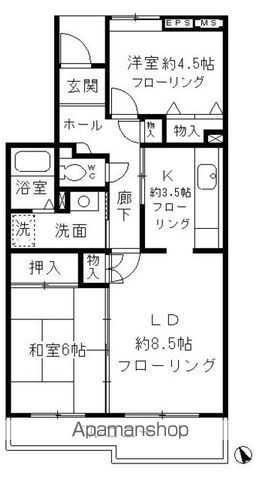 同じ建物の物件間取り写真 - ID:213105566699