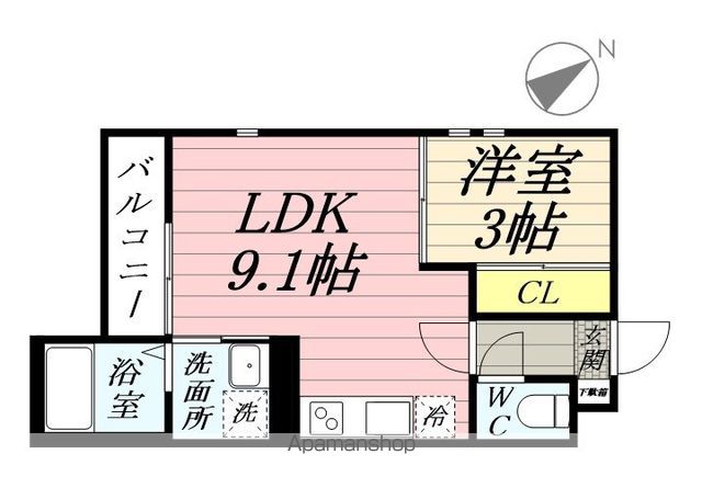 GRANDTIC薬師堂の間取り写真