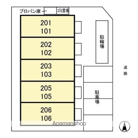 ルチア　ソーレ 202 ｜ 千葉県鎌ケ谷市新鎌ケ谷１丁目19-39（賃貸アパート1K・2階・36.90㎡） その25