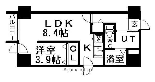 LEE東札幌 A棟の間取り写真
