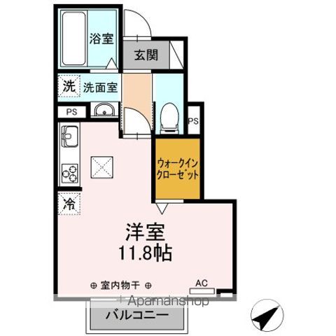 セジュール ルピナスの間取り写真