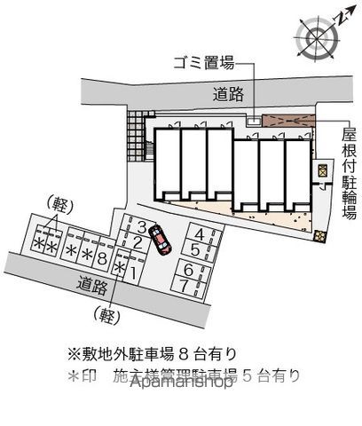 【海南市日方のアパートの写真】