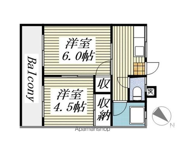 サンワハイツの間取り