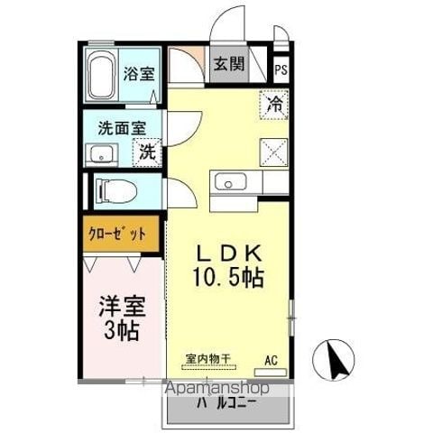 リビングタウン塩冶南の間取り写真