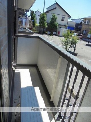 メゾン・テルシャトー　Ｂ棟[2LDK/59.58m2]のバルコニー