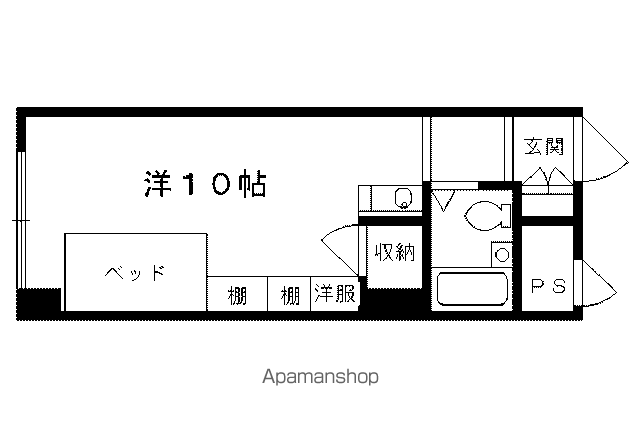 松屋レジデンス修学院の間取り写真
