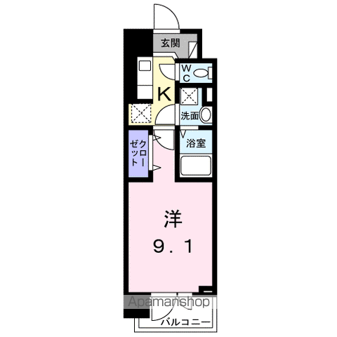 同じ建物の物件間取り写真 - ID:214061118271