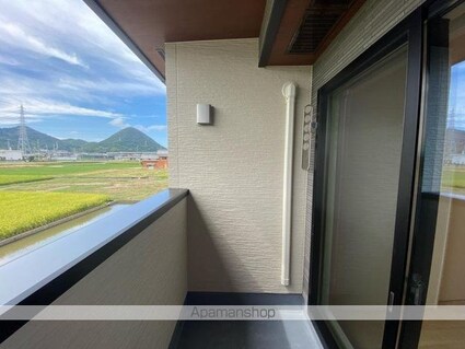 Ｇｒｅｅｎ　Ｈｏｕｓｅ　檀紙[2LDK/58.6m2]のバルコニー