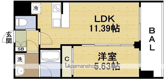 プレジオ塚本ASIANの間取り写真