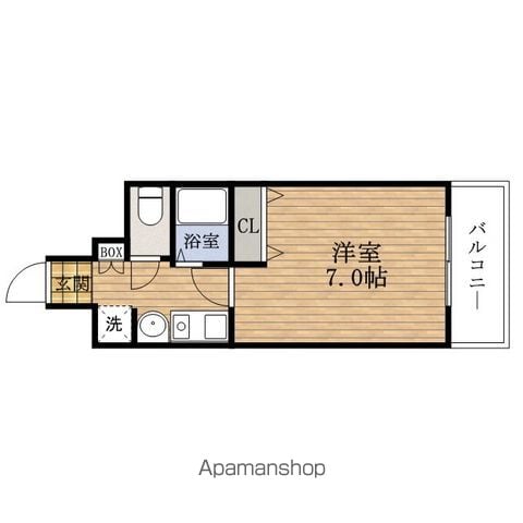 ラナップスクエア阿波座の間取り写真