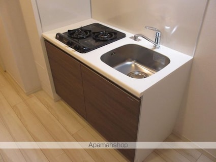 東京都墨田区緑３丁目[1K/26.48m2]のキッチン