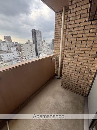 ベルパッソ十日市[1R/33.3m2]のバルコニー