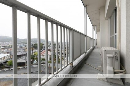 ヴィラ・アンソレイエ牟礼Ⅰ[3DK/57.38m2]のバルコニー