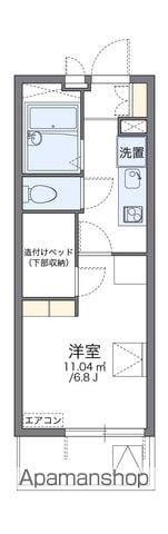 【レオパレスセレーノ香椎駅東の間取り】