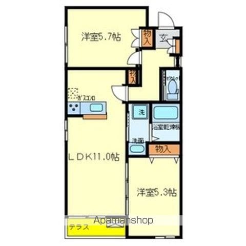 MAISON DE PLAISIRの間取り写真