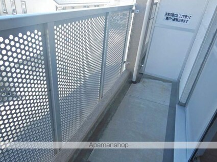 徳島県徳島市山城西３丁目[1K/24.88m2]のバルコニー
