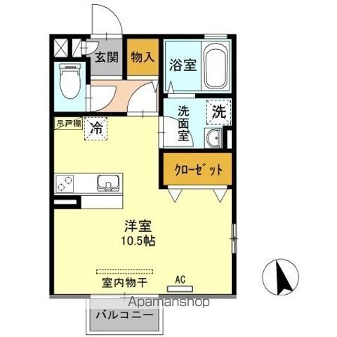 グランメールの間取り写真