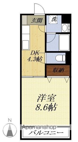 ESTACIONの間取り写真