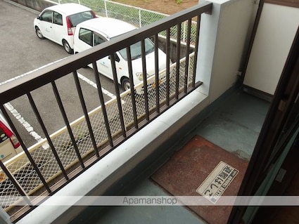 プレステージ仲田[1K/23m2]のバルコニー