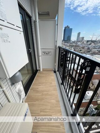 東京都中野区中野５丁目[1DK/25.46m2]のバルコニー