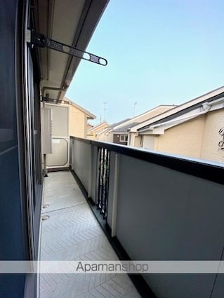 ドムス清華[2DK/50.08m2]のバルコニー