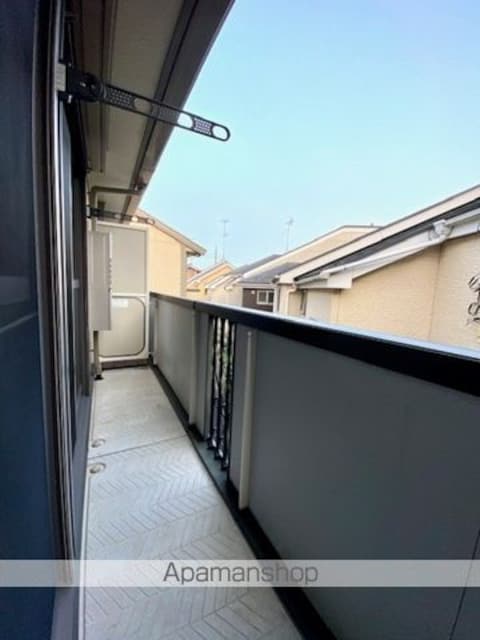 ドムス清華[2DK/50.08m2]のバルコニー