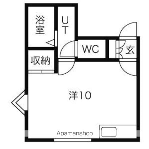 エクセレンス野幌の間取り写真