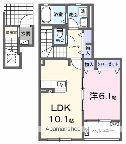 リリーの間取り