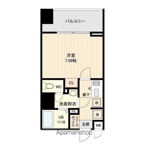 オープンブルーム品川南大井の間取り写真