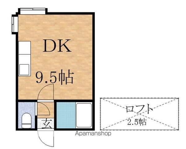 ルーブル北5条の間取り写真