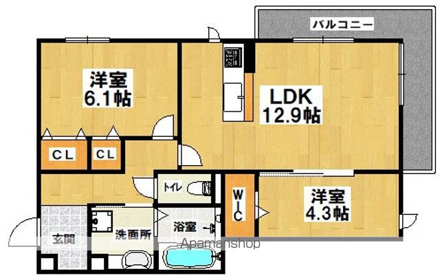 ロイズパレス中百舌鳥EASTの間取り写真