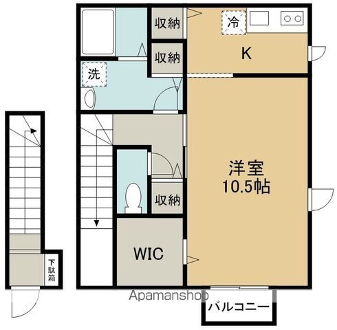 CITY福田町IIの間取り写真