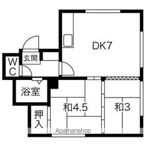 コーポ杉本の間取り写真