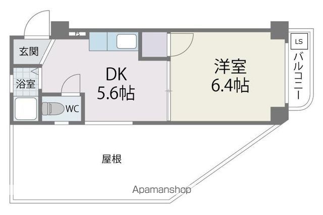 アドバンス箱崎の間取り