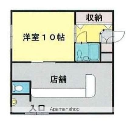 マルコービル[店舗/50m2]の間取図