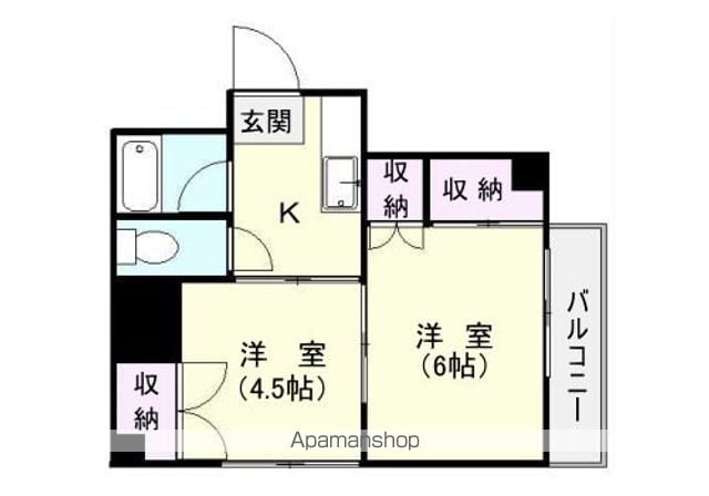 中島マンションの間取り写真