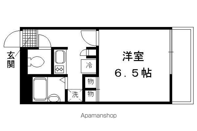 レオパレス高瀬川の間取り写真