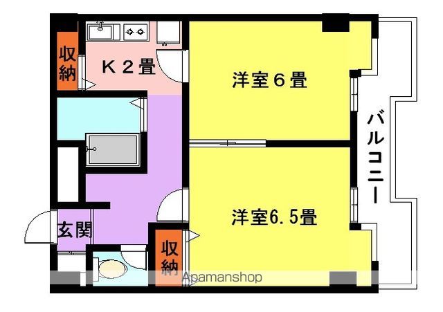 メゾン大和7号館の間取り写真