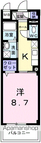 サニーキャンプ東雲IIの間取り写真