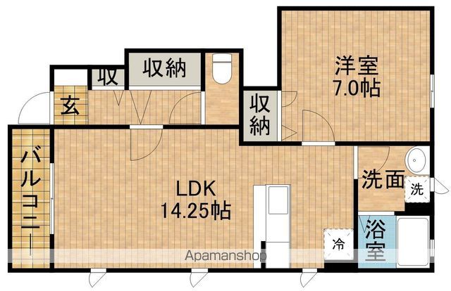 浜松市中央区 2階建 築17年の間取り写真