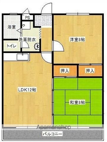 アムール霧島の間取り写真