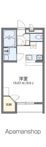 レオパレスコテナン阿見Cの間取り写真