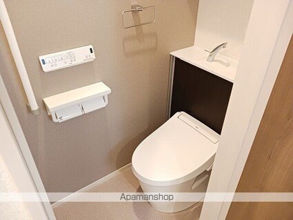 ラフレシールＳ[1K/27.02m2]のトイレ