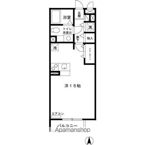 【練馬区桜台のマンションの間取り】