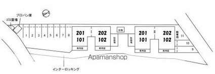レヴールＫⅠ[3K/52.66m2]の配置図