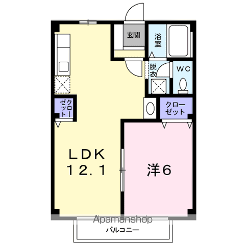 メゾンKIの間取り写真
