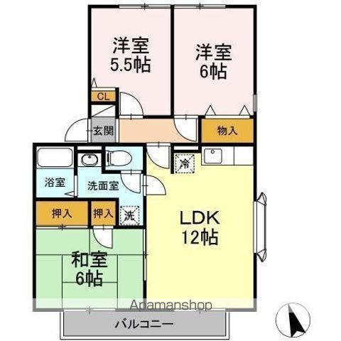 ファミールハイツの間取り