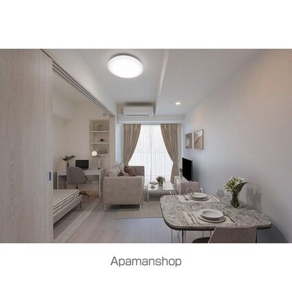 コンフォリア・リヴ豊洲キャナル[1LDK/34.92m2]のリビング・居間